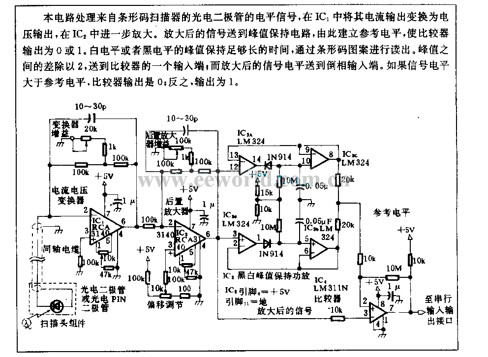 条形码信号调节电路