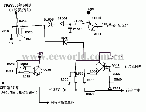 A kind of KV protection circuit