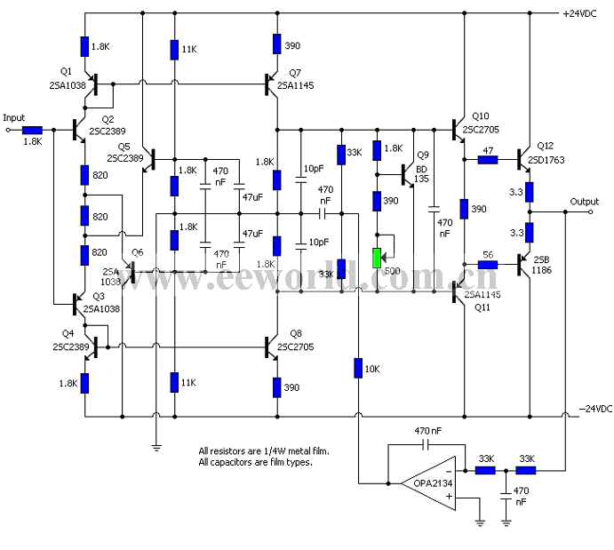 Headphone circuit diagram