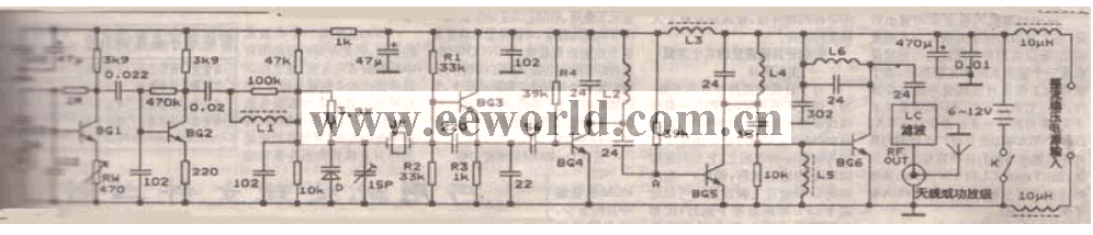 FM transmitter circuit 02