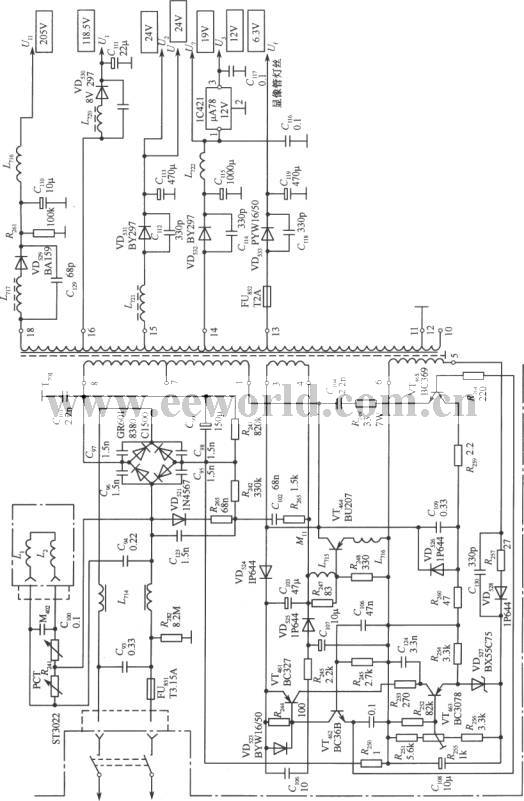 频率调制式开关稳压电源之二