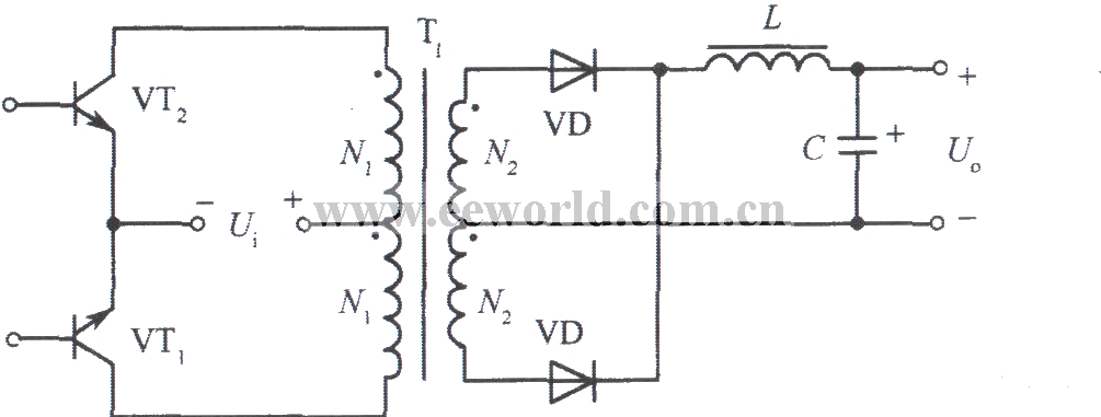 推挽式开关稳压电源原理图
