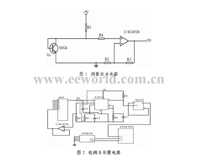 A low-cost and high-precision temperature measurement circuit