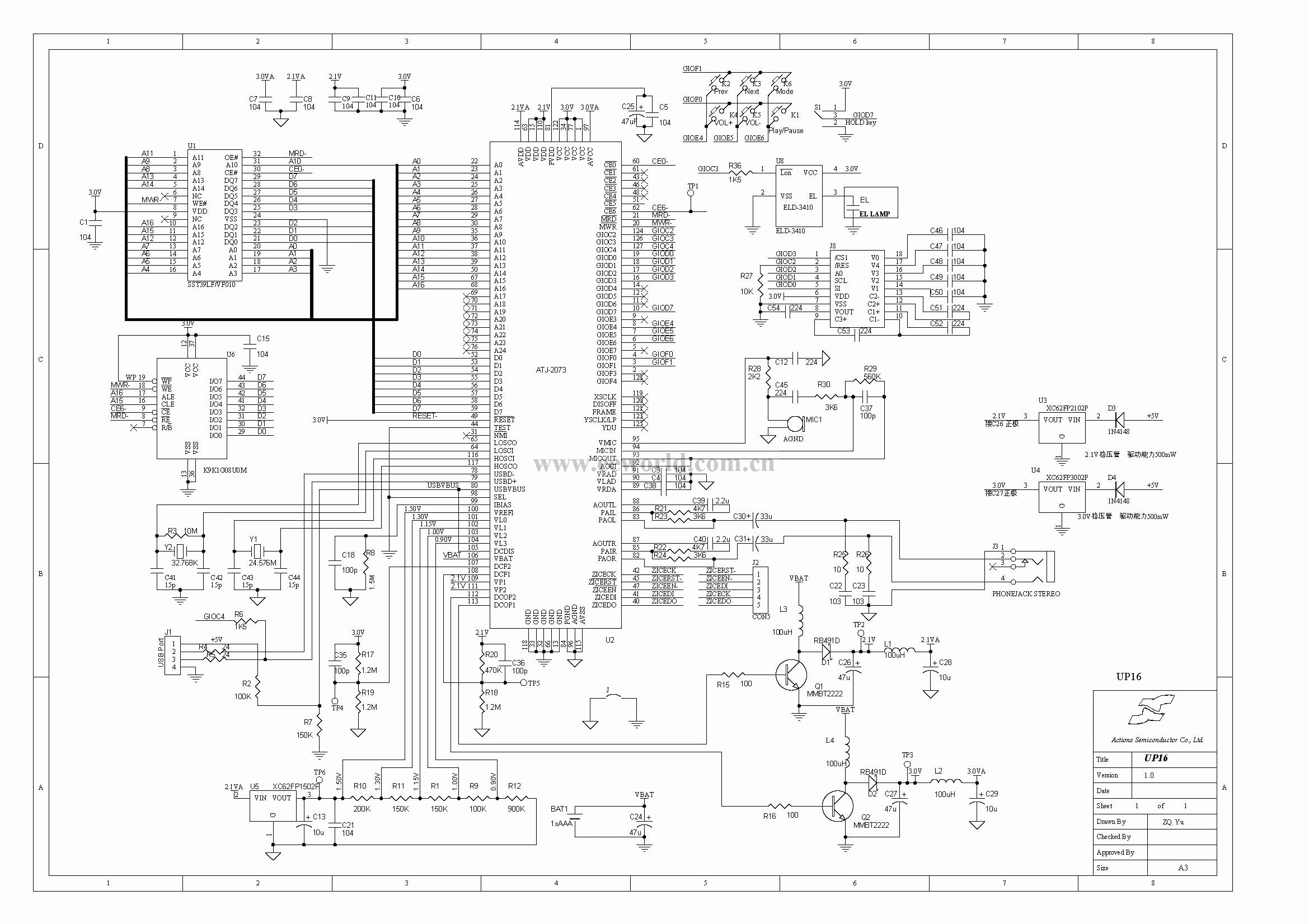 MP3 circuit diagram 3