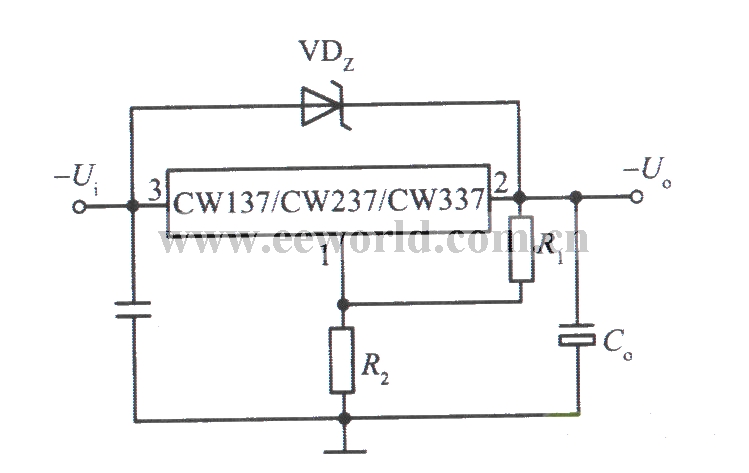 CW137组成的高输出电压集成稳压电源