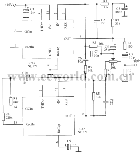 Wien sine wave oscillator circuit