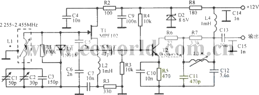 2.255～2.455kHz本机振荡器