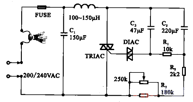 15.<strong>Triac</strong><strong>Dimming circuit</strong>.gif