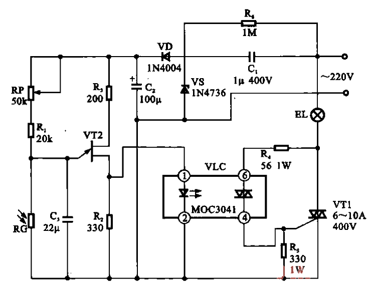 35.<strong>Light control</strong>Ultra<strong>Low frequency oscillation</strong> circuit.gif