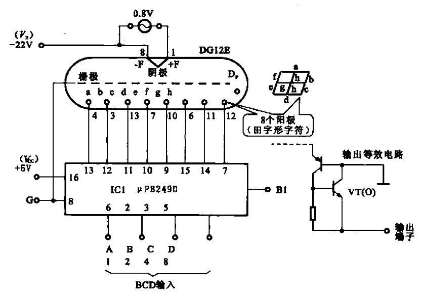 5. Fluorescent<strong>Digital Display</strong>Tube<strong>Drive Circuit</strong>.gif