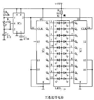 Three-color<strong>marquee</strong><strong>circuit diagram</strong>