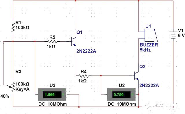 Light control alarm circuit diagram, light control alarm circuit principle