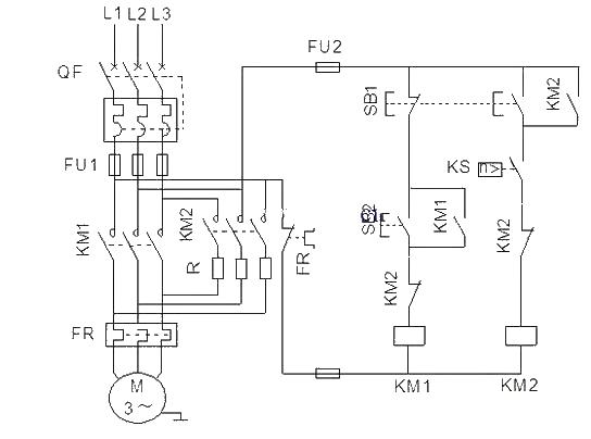 Complete electric drag control circuit diagram