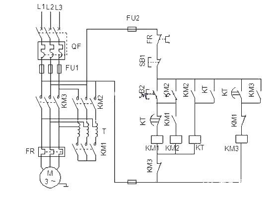 Complete electric drag control circuit diagram