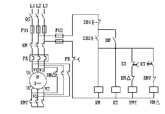 Complete electric drag control circuit diagram