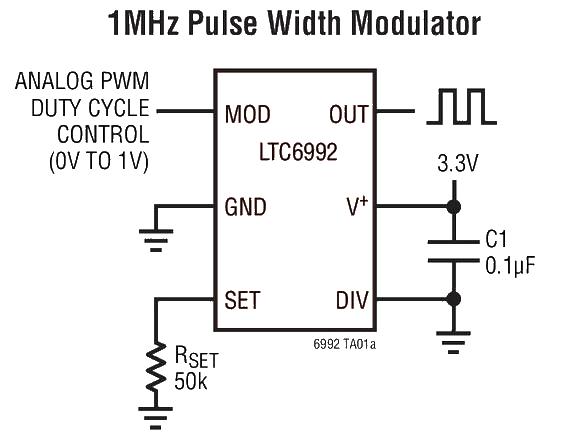 Silicon Oscillator LTC6992