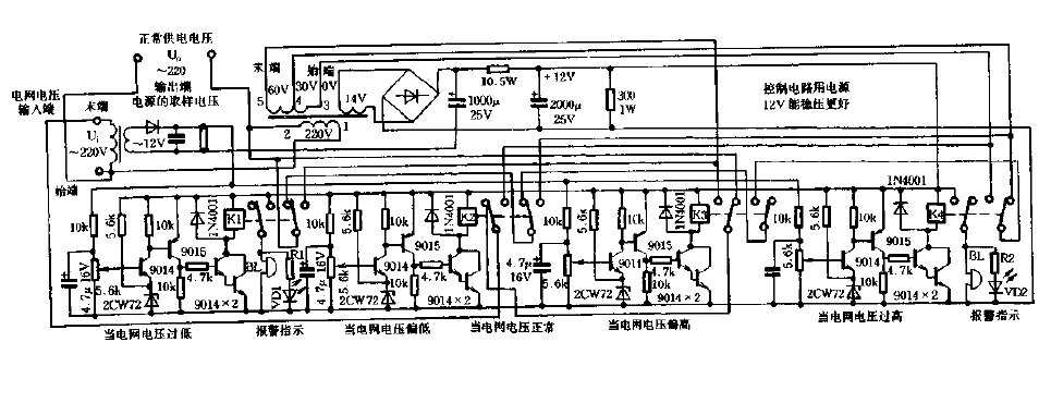 Voltage regulation<strong><strong>voltage stabilizing circuit</strong></strong> for compensation using<strong><strong>power transformer</strong></strong>Fig.gif