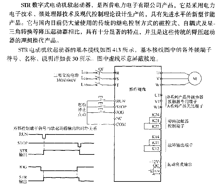 Sipu STR motor soft starter