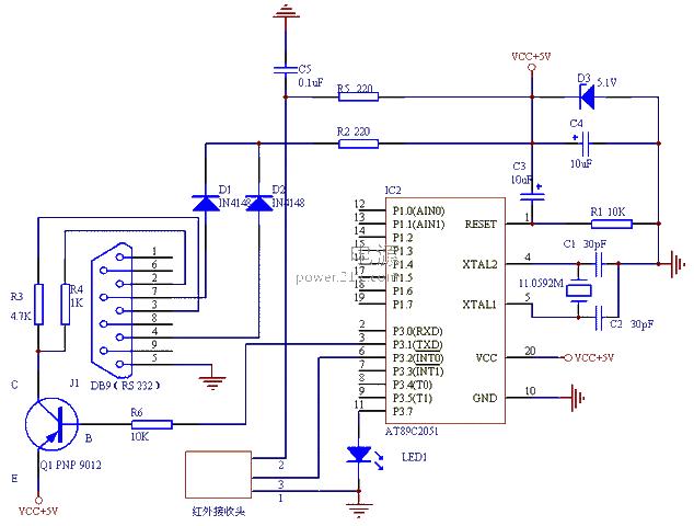 PC remote control circuit