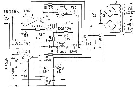 High fidelity 32 watt el34 bile duct amplifier circuit diagram