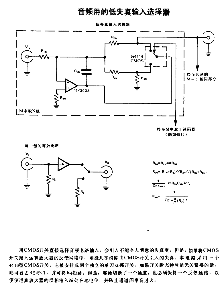 <strong>Audio</strong> uses the <strong>Low Distortion</strong> input<strong>Selector</strong>.gif