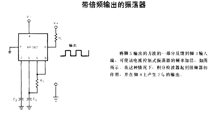 Oscillator<strong>Circuit Diagram</strong> with<strong>Frequency Multiplication</strong> output.gif