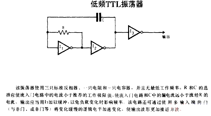 <strong>Low frequency</strong><strong>TTL</strong>Oscillator<strong>Circuit diagram</strong>.gif