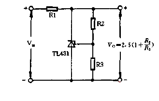 <strong><strong>Schematic diagram</strong></strong> of using<strong><strong>TL431</strong></strong> as a<strong><strong>voltage regulator</strong></strong> >.gif