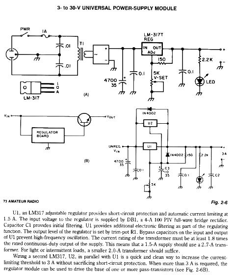 3-30V Universal Power supply Module circuit