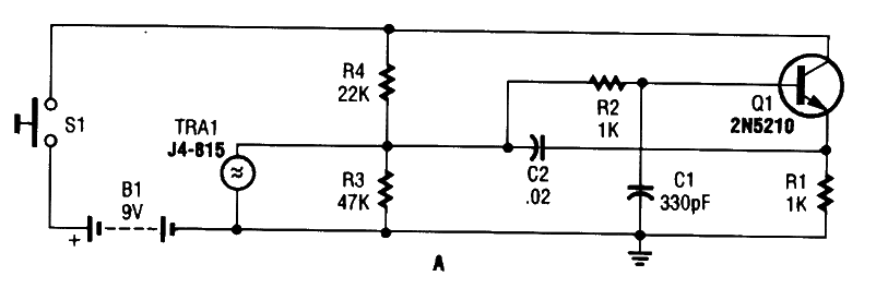 Ultrasonic remote control transmitter