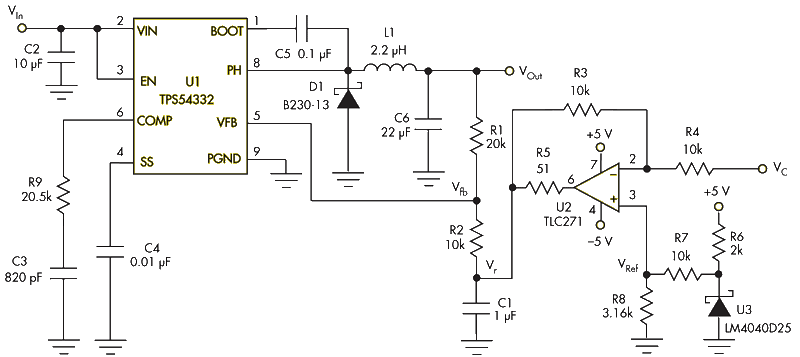 <strong>Output voltage</strong> of DC-DC converter