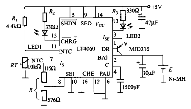 6.LT4060 2A<strong>Ni-MH battery charger with<strong>temperature control</strong>.gif