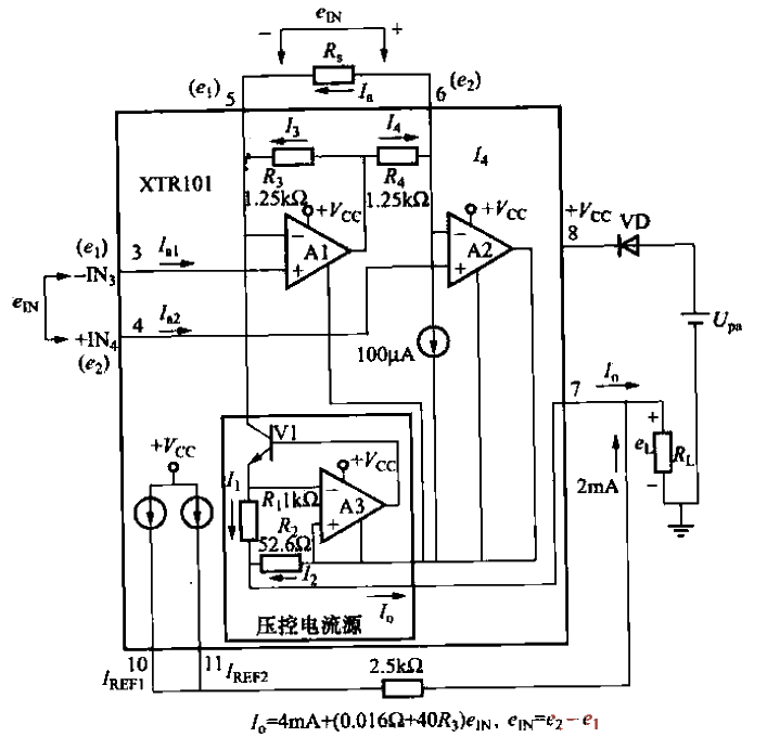 26.XTR101 internal functional principles and basic <strong>application circuit</strong>.gif