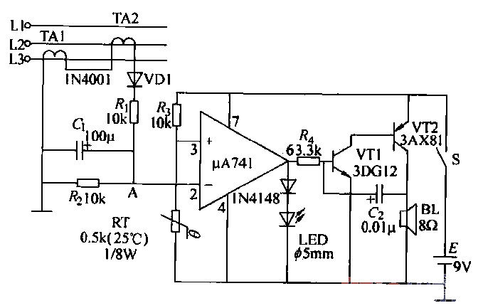 23.<strong>Transformer</strong>Overtemperature<strong>Alarm circuit</strong>.gif