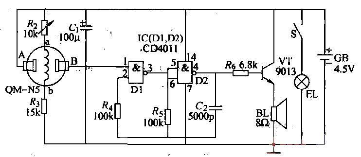 53. Coal mine gas concentration exceeds standard<strong>Alarm circuit</strong>.gif