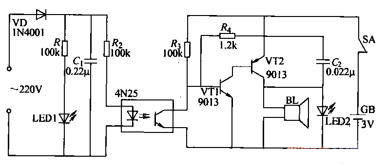 36. Power outage sound and light<strong>alarm circuit</strong>.gif