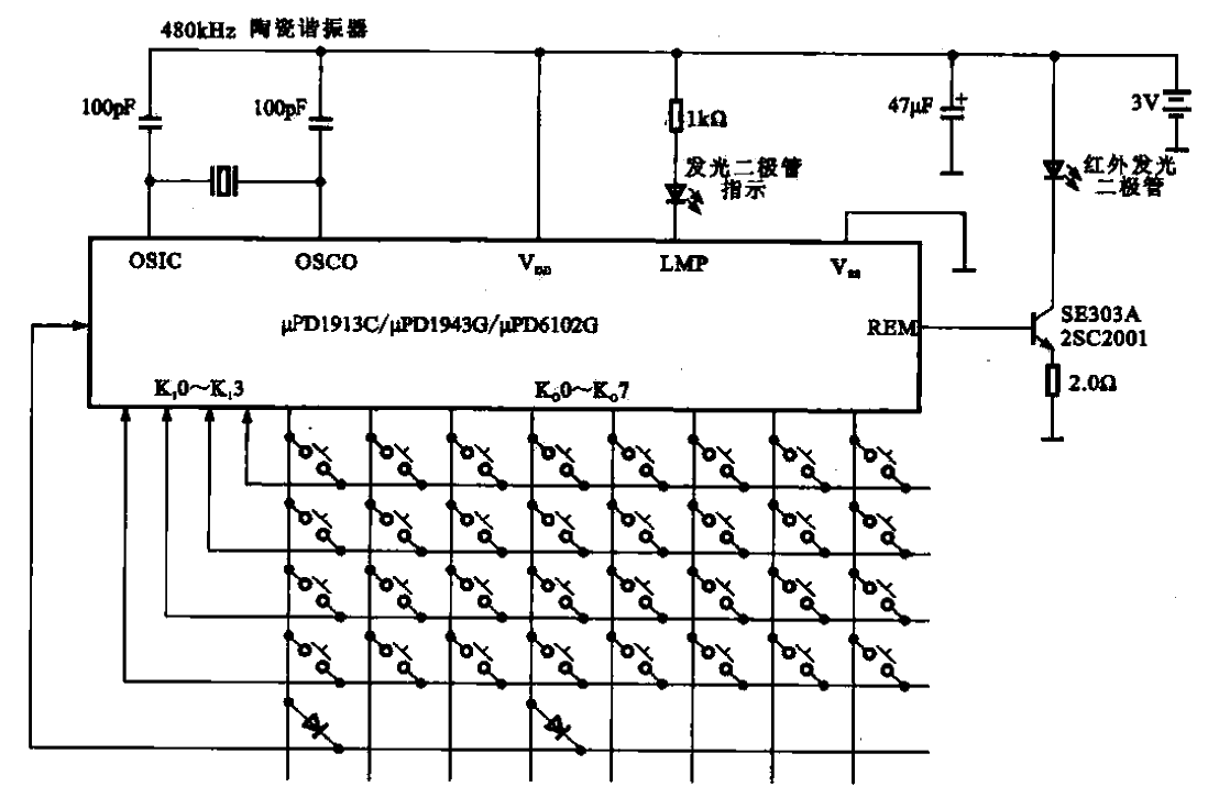 7. Multifunctional<strong>encoding</strong> type<strong>remote control</strong> transmitter<strong>circuit</strong>.gif