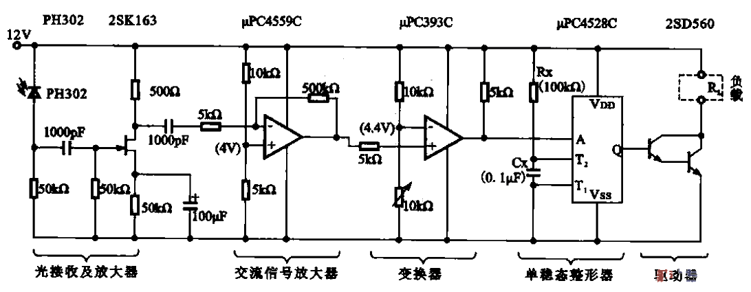 8. Use PH302's<strong>infrared remote control</strong><strong>receiving circuit</strong>.gif