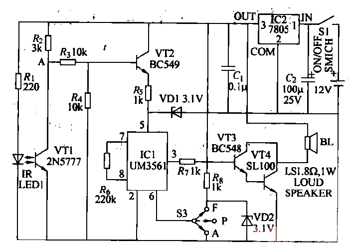 58. Warehouse<strong>Anti-theft alarm circuit</strong>.gif