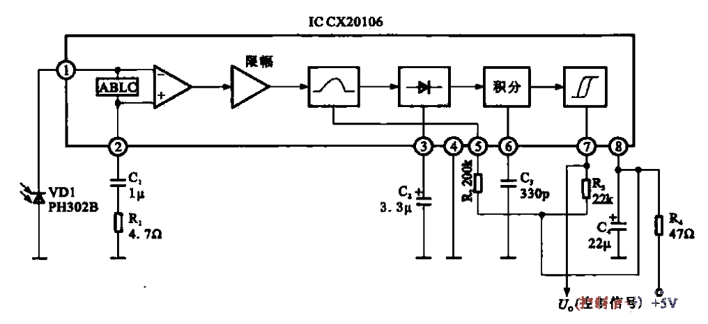 5.<strong>Color TV</strong><strong>Infrared remote control</strong><strong>Receiver circuit</strong>.gif