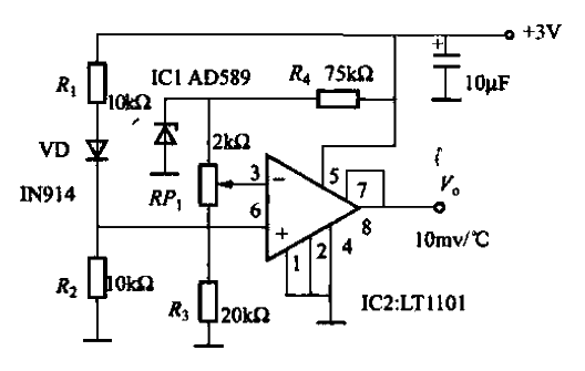 27. Low<strong>Power Supply Voltage</strong><strong>Diode</strong><strong>Temperature Measurement Circuit</strong>.gif