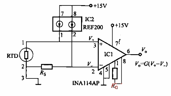 10.<strong>INA</strong>114RTD precision<strong>temperature measurement circuit</strong>.gif