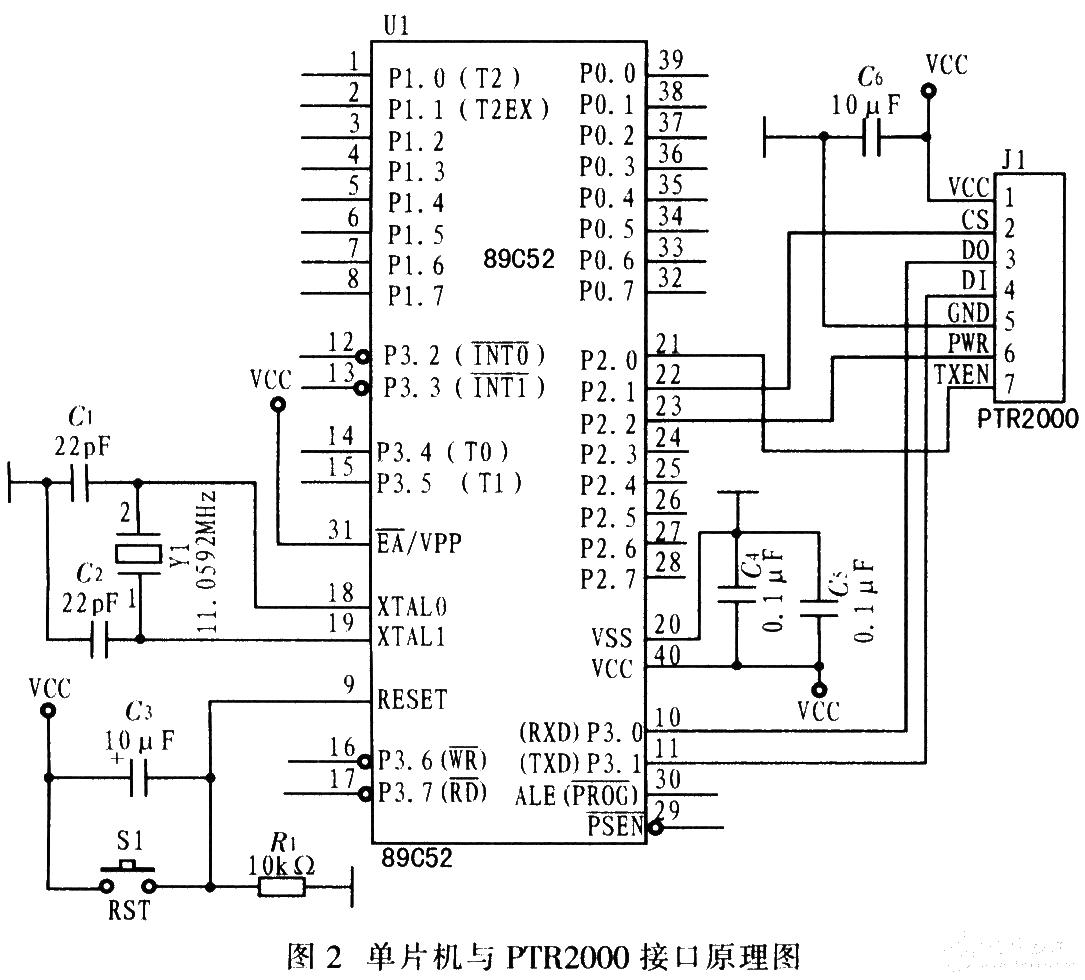 Circuit design of short range wireless communication system based on AT89C52 microcontroller