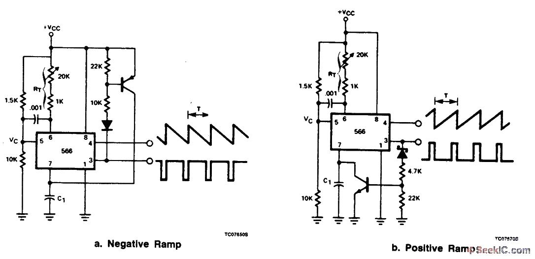 Ramp generator circuit diagram