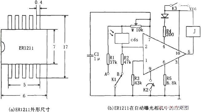 Using ER1211<strong><strong>Specific Integrated Circuit</strong></strong> as automatic exposure<strong><strong>Light Controller</strong></strong>Circuit diagram.jpg