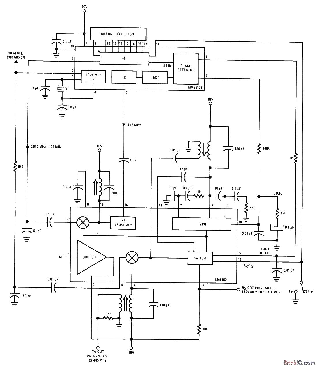 Double conversion<strong><strong>Frequency synthesizer</strong></strong>.jpg