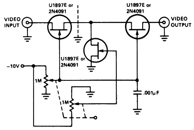 Controllable voltage variable gain amplifier