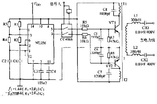 fsk<strong>Modulation</strong> and<strong><strong>Power Line</strong></strong><strong><strong>Interface Circuit Diagram</strong></strong>.jpg