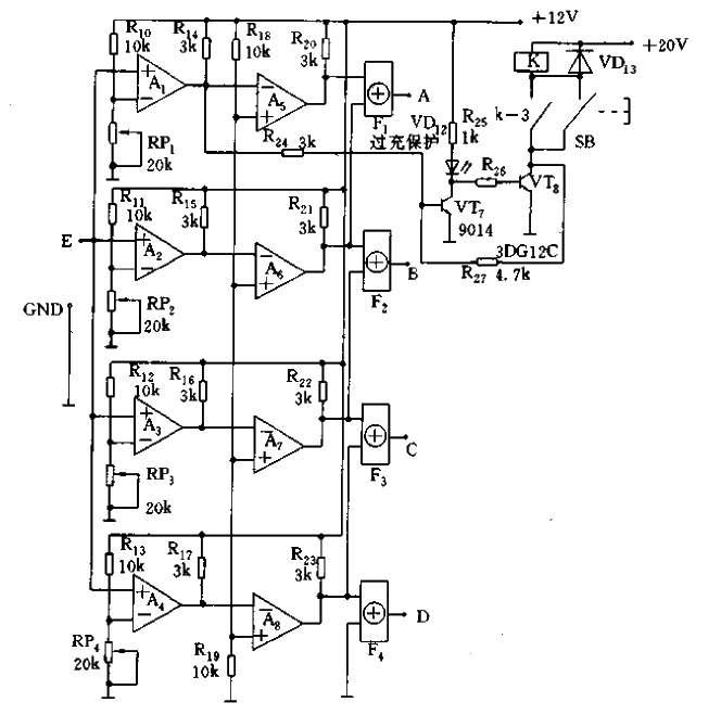 Automatic battery charging circuit 02