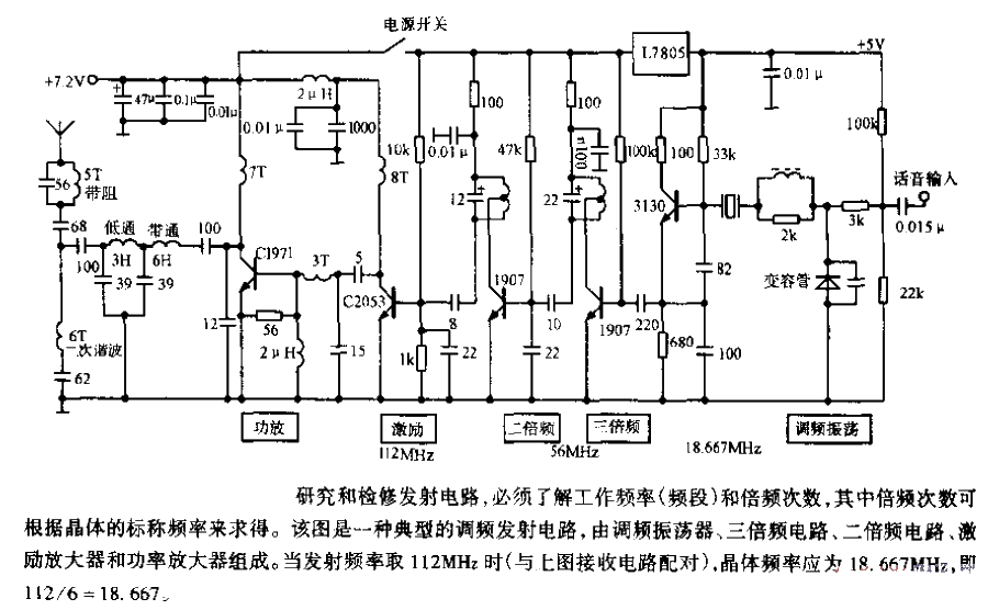 <strong>Cordless Phone</strong><strong>Transmitter Circuit</strong>.gif